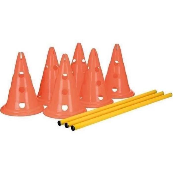 TRIXIE Set van 3 Obstakelparcours - Ø 23 x 30 cm - 78 cm - Voor Honden