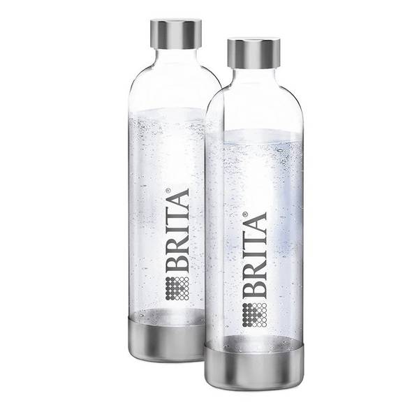 Brita SodaOne Koolzuurhoudende Fles Set van 2 - Transparant