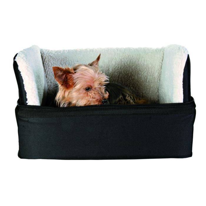 TRIXIE Hondautostoel - Friends On Tour - Zwart - Klein - 45 x 38 x 37 cm-1
