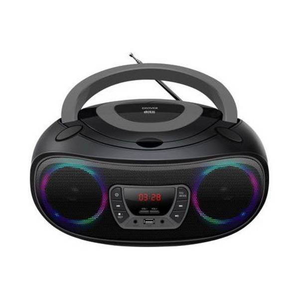 DENVER TCL-212BT Ghettoblaster - 4 Watt - Grijs (111141300012)