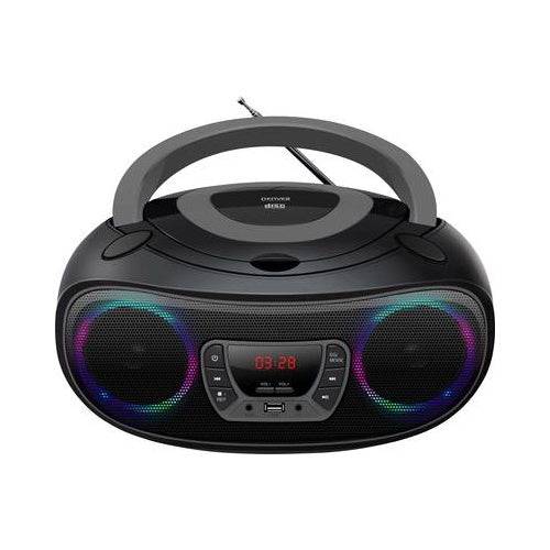 DENVER TCL-212BT Ghettoblaster - 4 Watt - Grijs (111141300012)-0