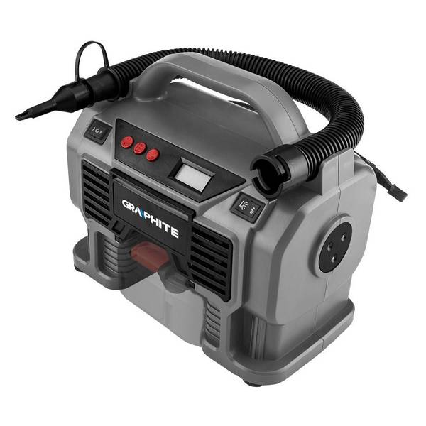 Graphite 58GE113 Luchtcompressor 18V zonder Batterij