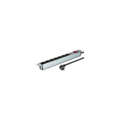 DIGITUS DN-95407 Verlengsnoer 7 Uitgangen 1U Rack-Montage 48,3 cm-0