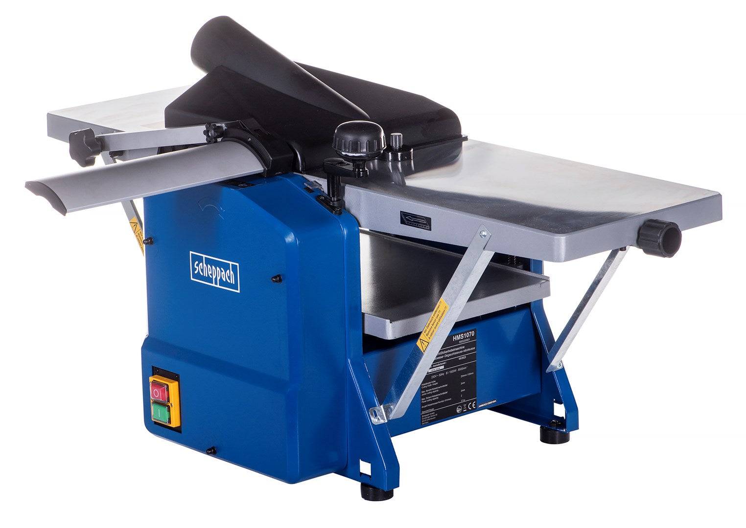 SCHEPPACH 1500W Houtfrees/Diktebank, 254 mm Breedte, 120 mm Hoogte, HMS1070-1