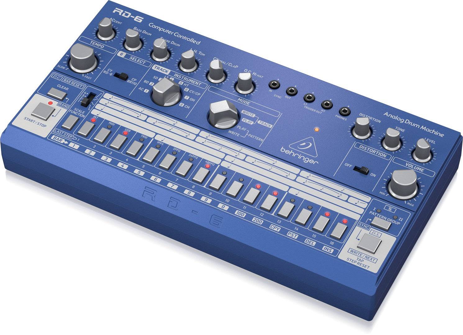 Behringer RD-6-BU Analoge Drum Machine-0