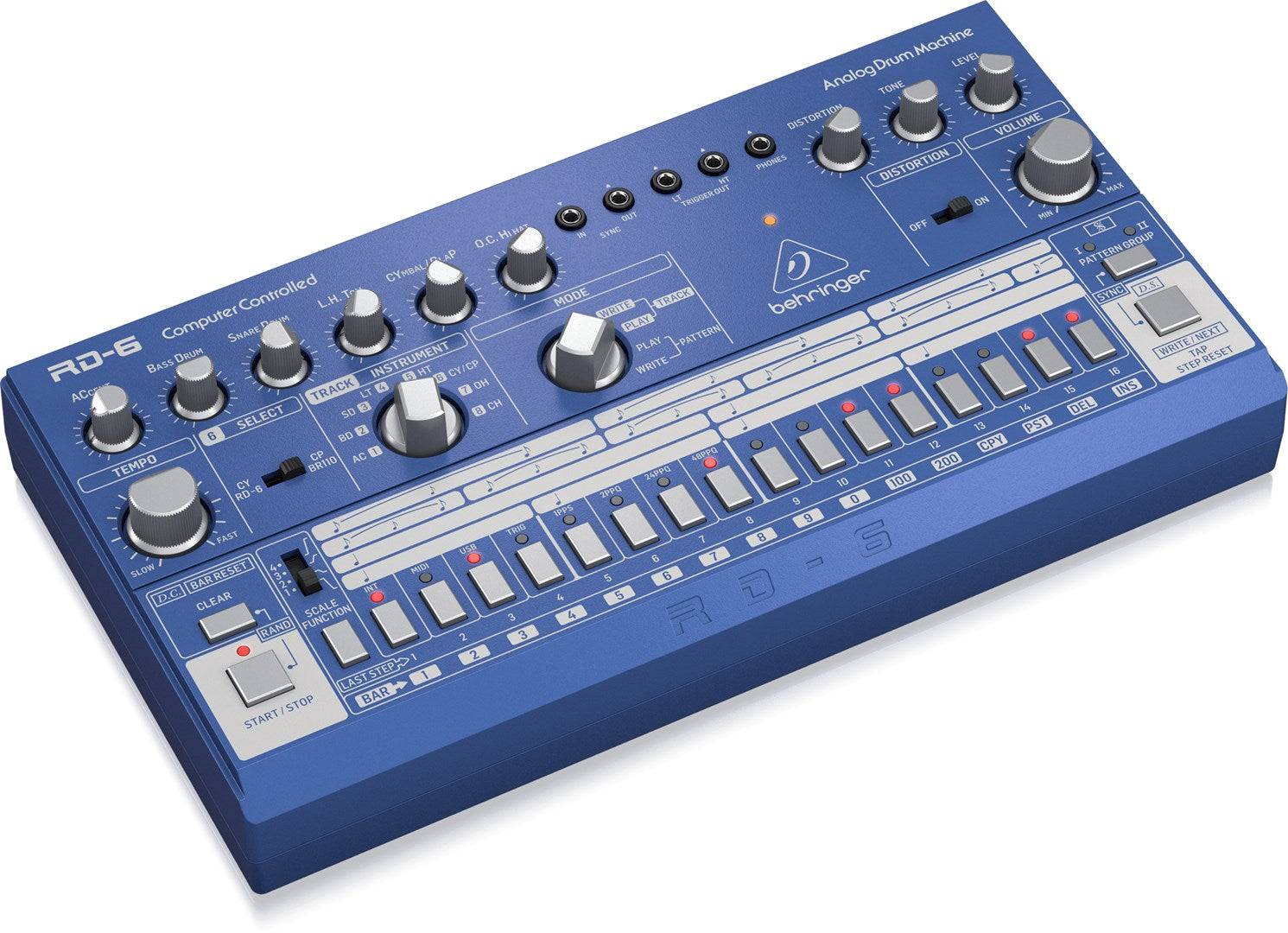 Behringer RD-6-BU Analoge Drum Machine-4