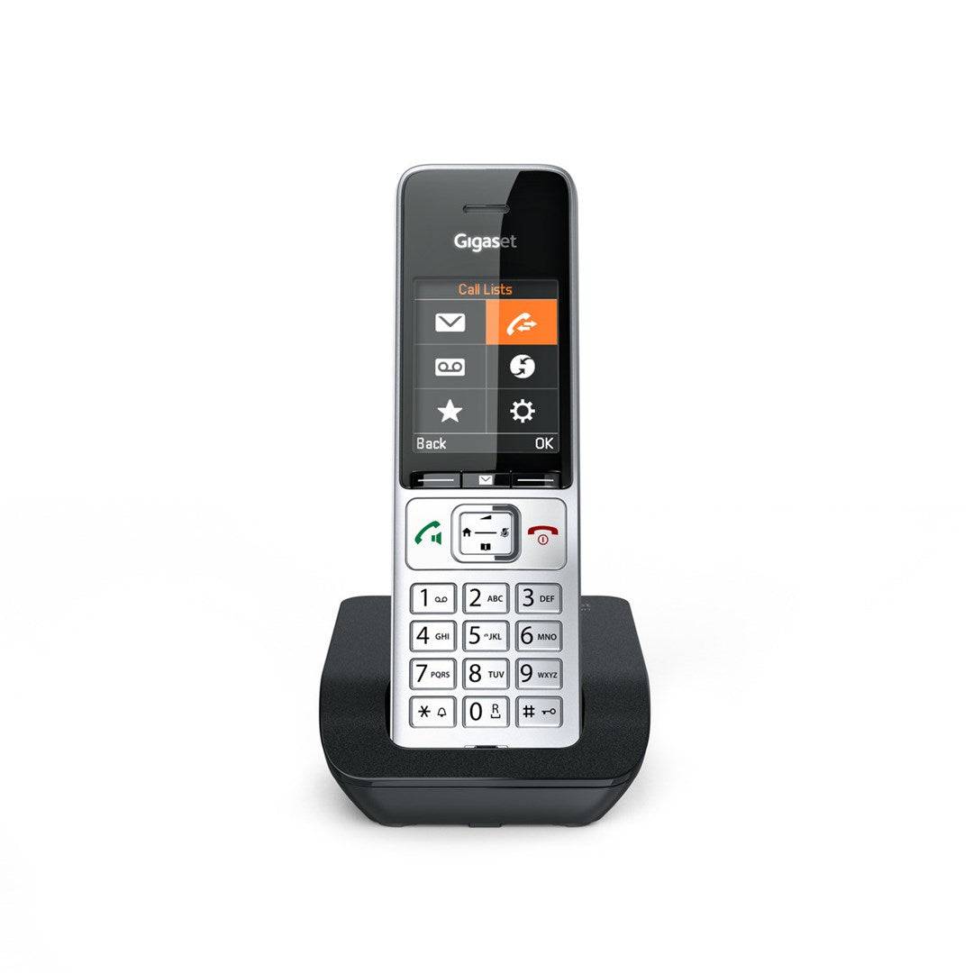 Gigaset 500 Comfort - Draadloze Telefoon - ECO DECT/GAP/CAT-iq - Zilver/Zwart S30852-H3003-B101-0