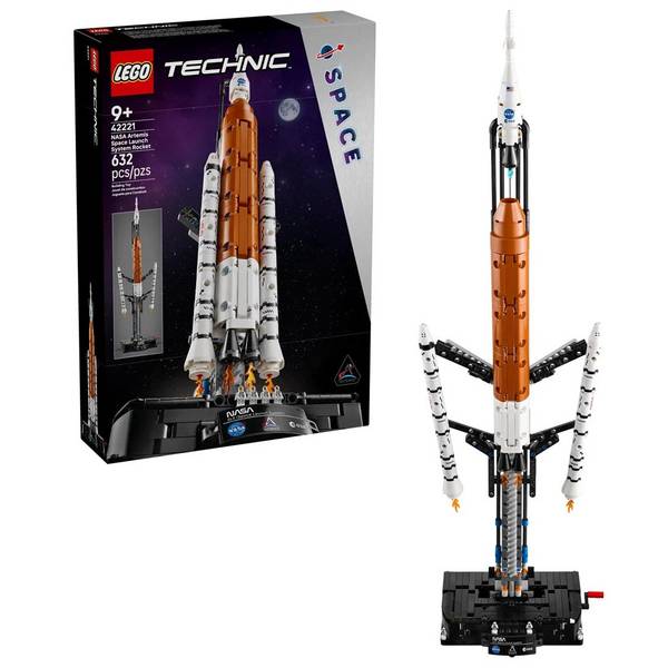 LEGO TECHNIC NASA Artemis Ruimte Lanceersysteem Raket 42221