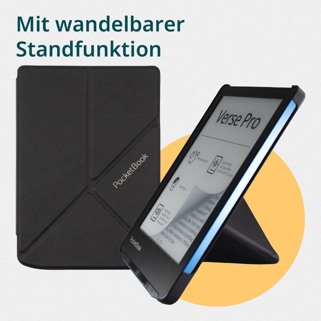 PocketBook E-Book Reader Beschermhoes Zwart 15,2 cm (6") voor Verse en Verse Pro H-SO-634-K-WW-2