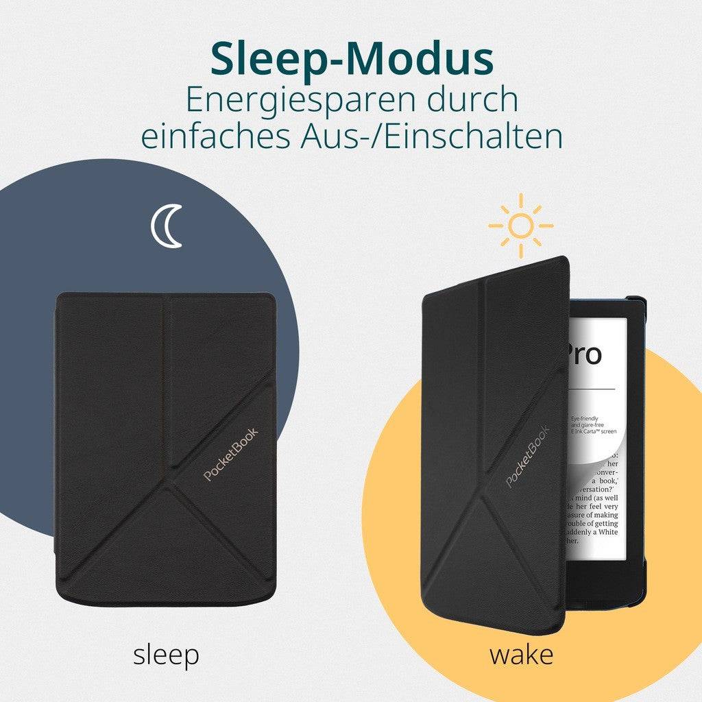 PocketBook E-Book Reader Beschermhoes Zwart 15,2 cm (6") voor Verse en Verse Pro H-SO-634-K-WW-3