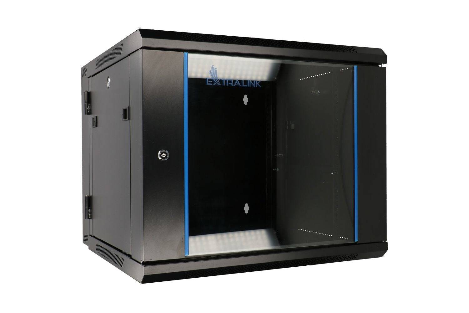 Extralink Rackkast 6U 600 x 600 Zwart Wandmontage AZH-0