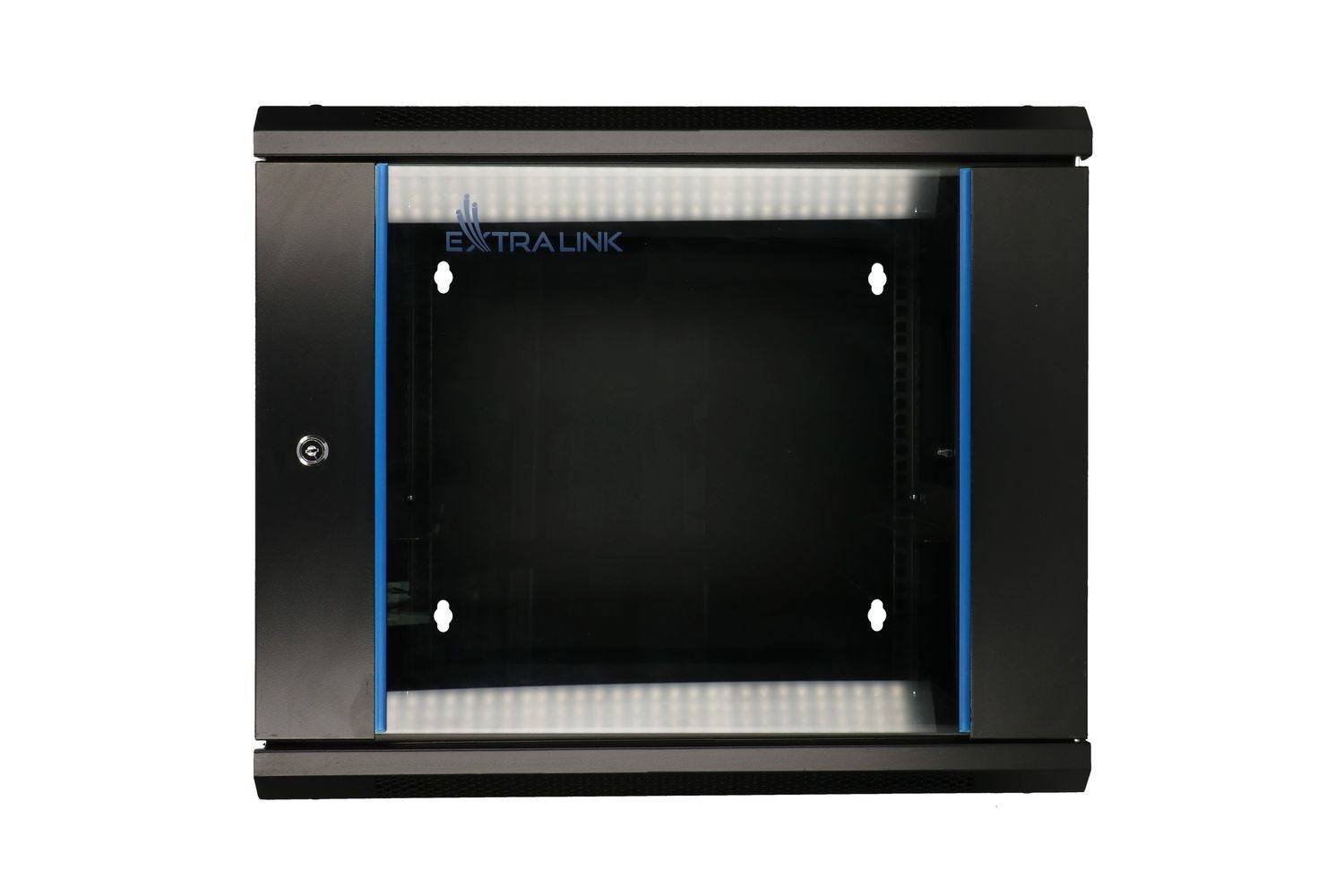 Extralink Rackkast 6U 600 x 600 Zwart Wandmontage AZH-2