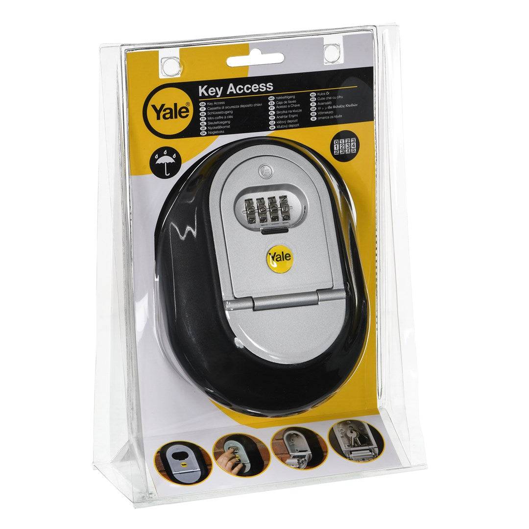 YALE Y500 Sleutelkluis Zwart/Grijs (Y500 10011)-3