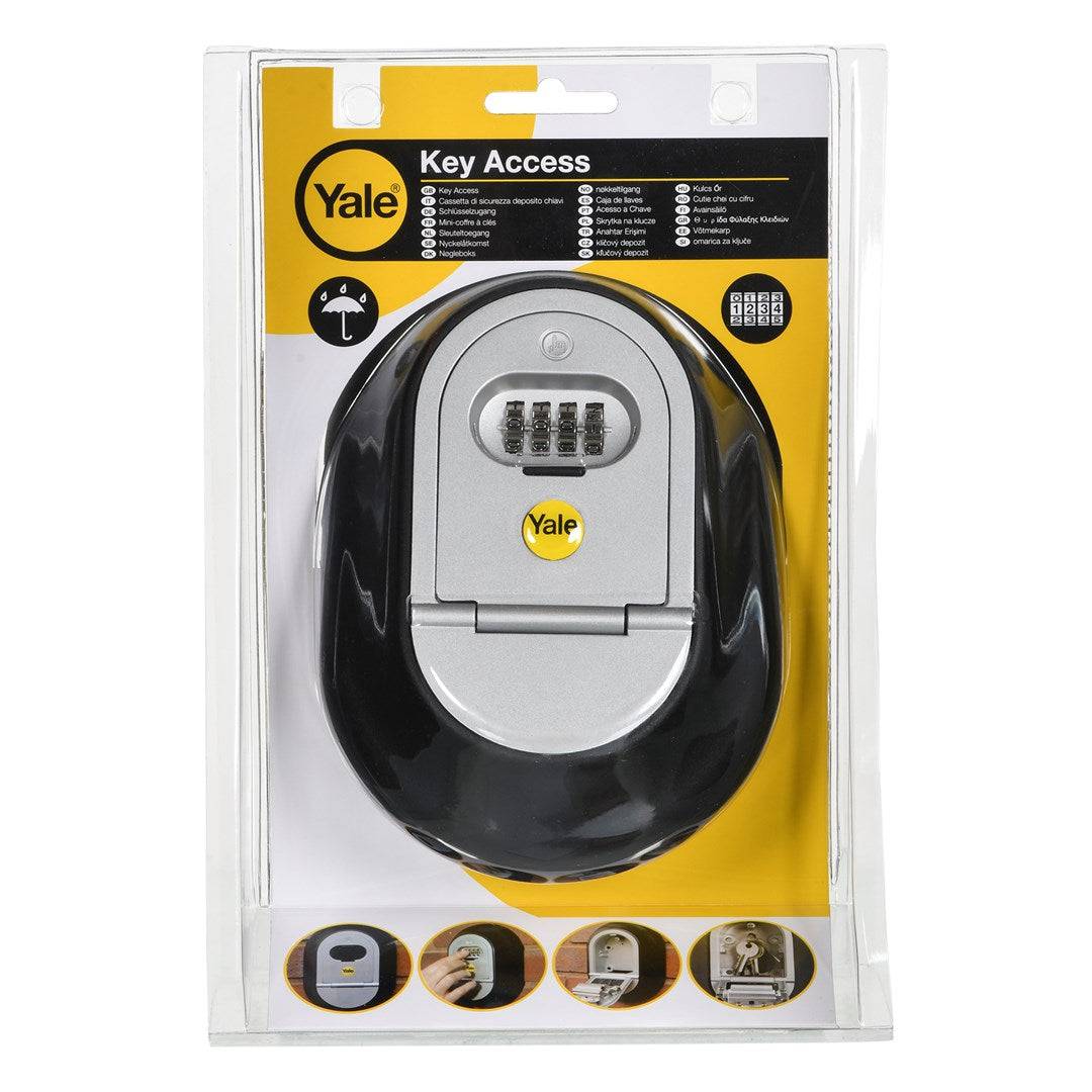 YALE Y500 Sleutelkluis Zwart/Grijs (Y500 10011)-4
