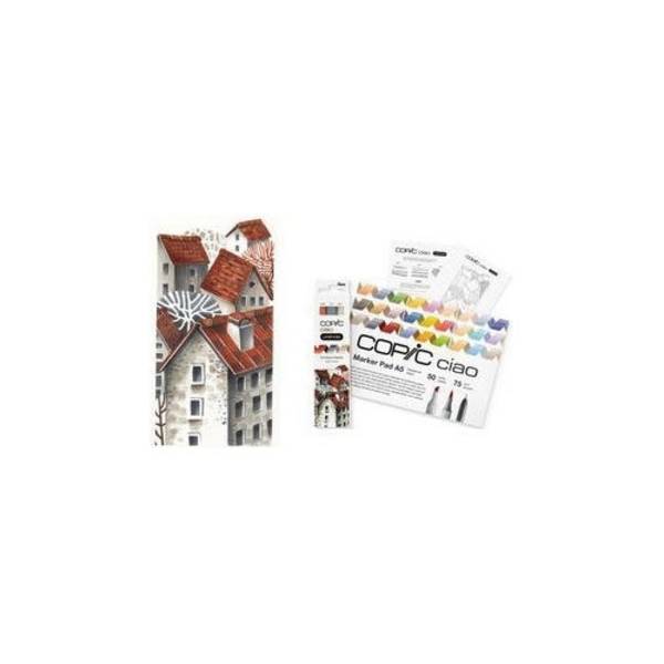 COPIC Ciao 3D Architect Palette Startset Marker 1,0 + 6,0 mm (220750204)