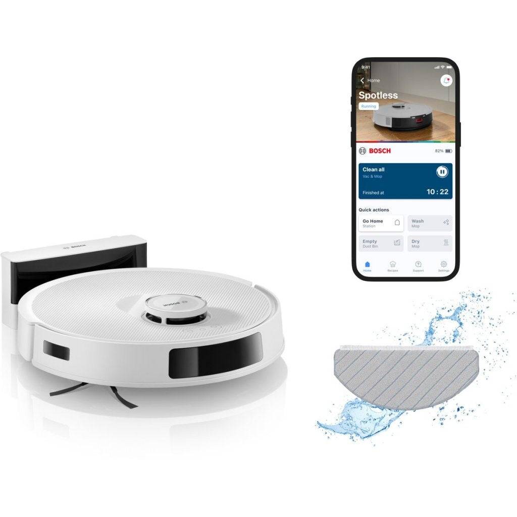 Bosch BCRC2W Robotstofzuiger Wit-0