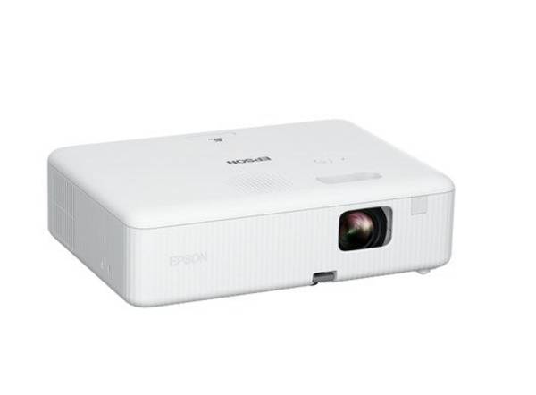 Epson CO-FH01 - 3-Inch LCD Projector - Draagbaar - 3000 lm - 1080p - Wit (V11HA84040)