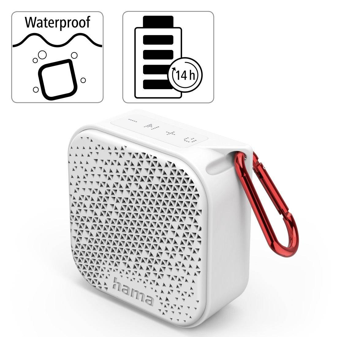 Hama Pocket 3.0 Draagbare Mono Speaker Wit 3,5 W-3
