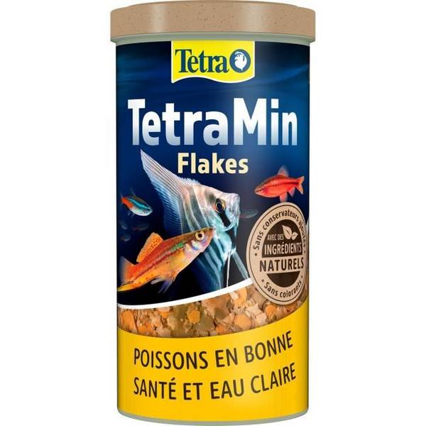 TETRA TetraMin Vlokken - Complete Voeding voor Tropische Vissen - 1 L