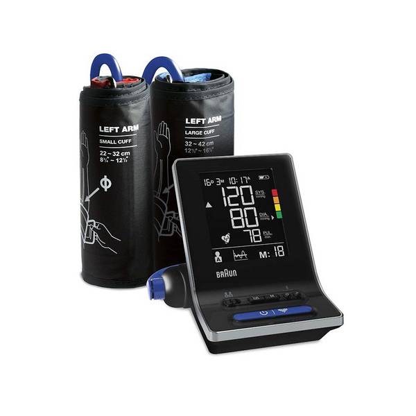 Braun ExactFit 5 Bloeddrukmeter, Zwart (BUA6350EU)