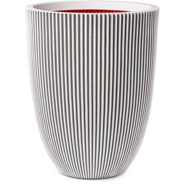 CAPI EUROPE GROOVE Vaasje - Ivoor - 34x46 cm - Weerbestendig