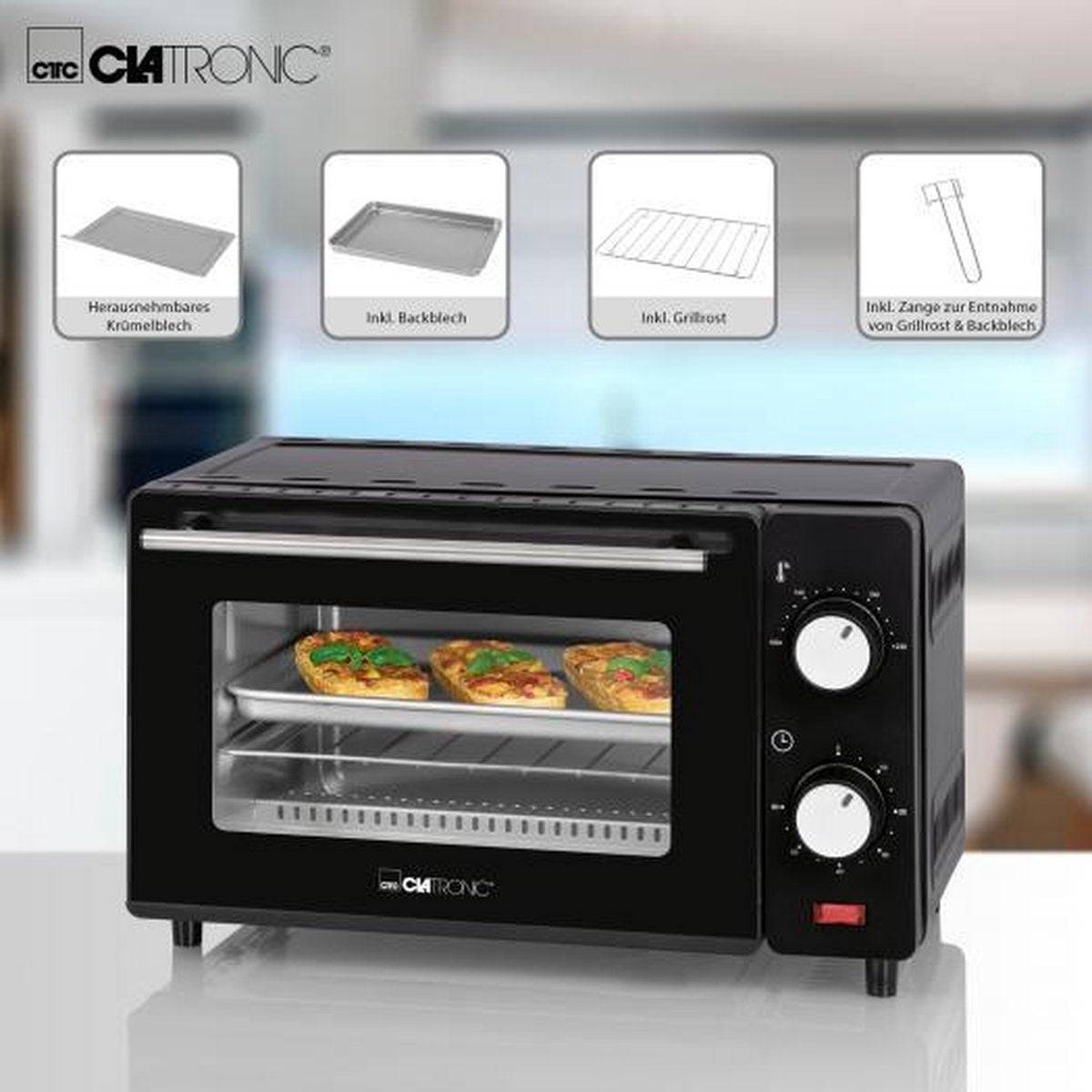 CLATRONIC Minibackoven (264561)-0