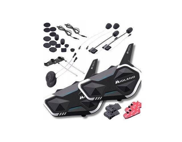 Midland Motorbike Intercom R1 MESH TWIN-0