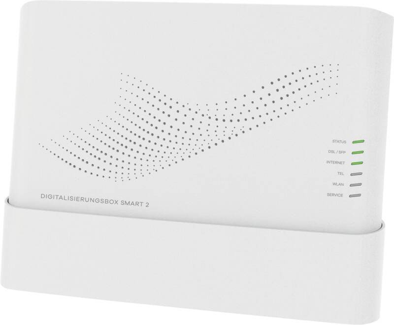 Deutsche Telekom Digitalisierungsbox Smart 2 Draadloze Router - DSL Modem - 4-Poorts Switch - Dual-Band (40823405) 4-Por-0
