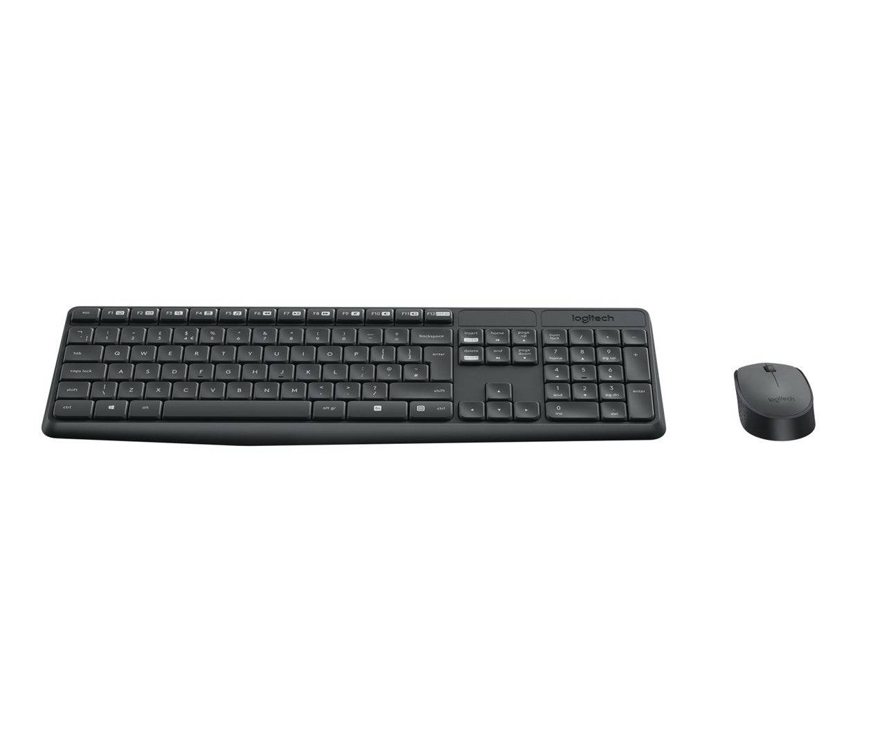 Logitech MK235 - Draadloos Toetsenbord en Muis Set - QWERTZ - 2,4 GHz - 920-007905-0