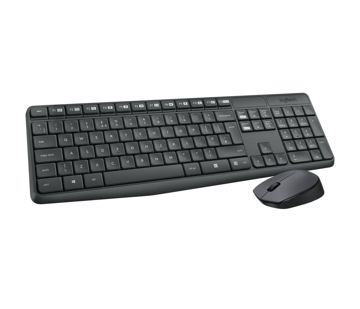 Logitech MK235 - Draadloos Toetsenbord en Muis Set - QWERTZ - 2,4 GHz - 920-007905-1