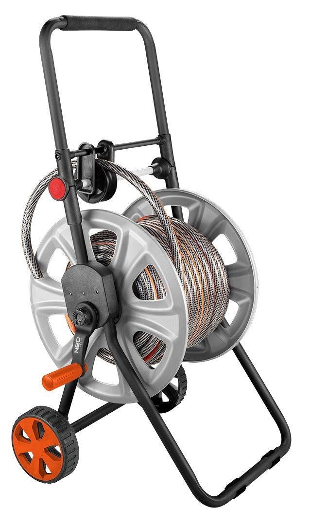 NEO TOOLS Tuinslang Trolley 15-792 - Metaal, Voor 60 m van 1/2" Slang-4