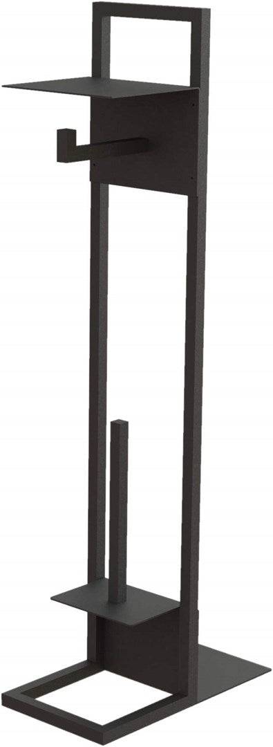 Deante Toiletpapierstandaard met Plank, Mat Zwart, N242-0