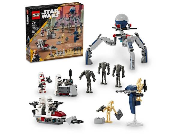 LEGO Star Wars Clone Trooper & Battle Droid Battle Pack (75372) voor Kinderen vanaf 7 Jaar