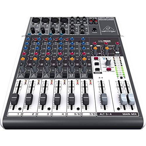 Behringer Xenyx 1204USB Audio Mixer 12 Kanalen Grijs-1
