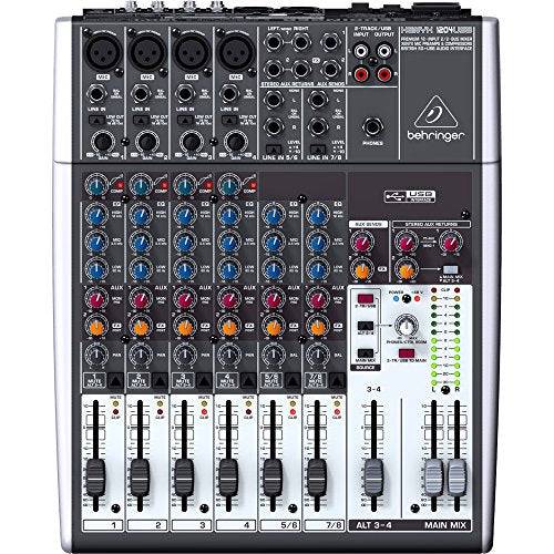 Behringer Xenyx 1204USB Audio Mixer 12 Kanalen Grijs-3