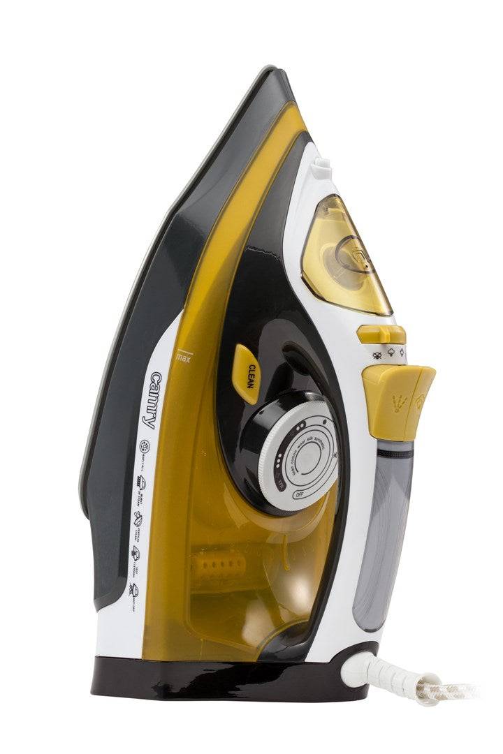 Camry Stoomstrijkijzer 2400W Zwart-Geel CR 5029-4