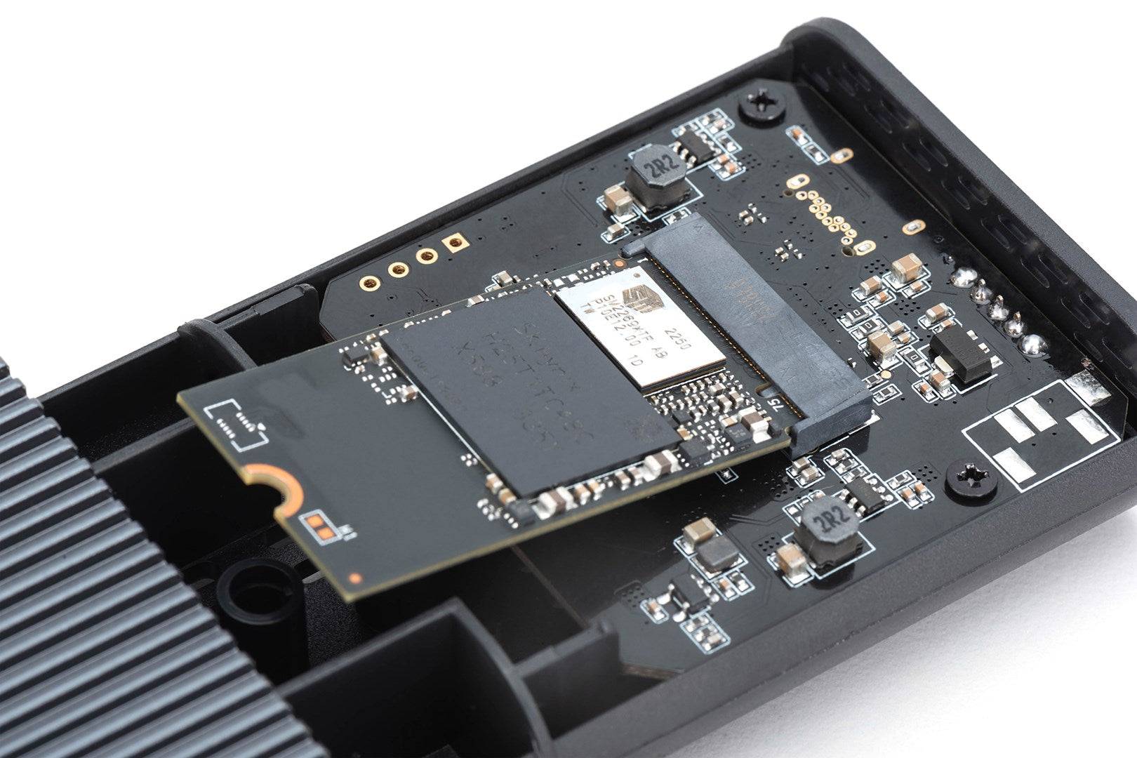DIGITUS - M.2 NVMe SSD Behuizing - USB4 - 40 Gbps - Gereedschapsvrij - Aluminium 430C DA-71158-1