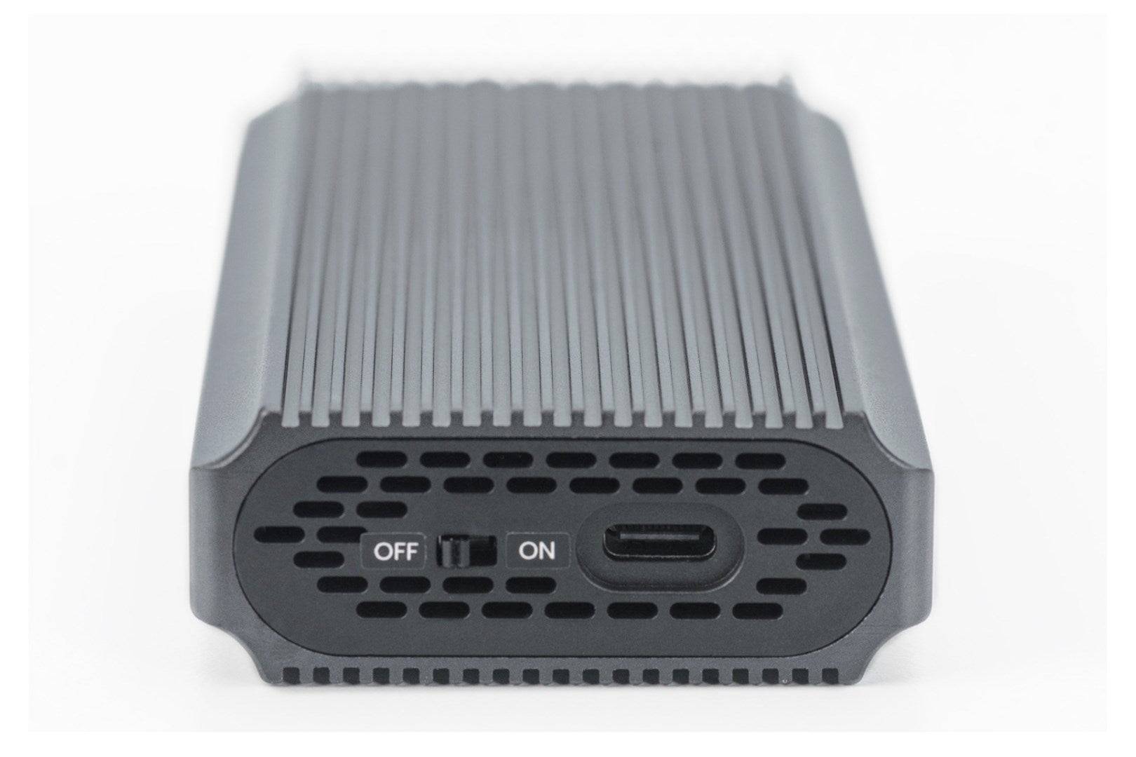 DIGITUS - M.2 NVMe SSD Behuizing - USB4 - 40 Gbps - Gereedschapsvrij - Aluminium 430C DA-71158-2