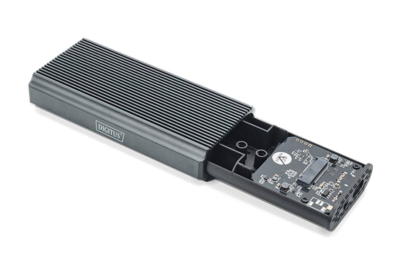 DIGITUS - M.2 NVMe SSD Behuizing - USB4 - 40 Gbps - Gereedschapsvrij - Aluminium 430C DA-71158-4