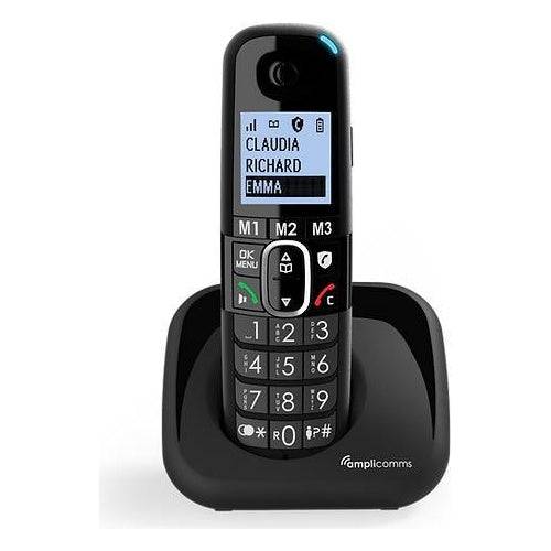 amplicomms BigTel 1500 DECT Telefoon met Belidentificatie Zwart (ATL1423327)-0