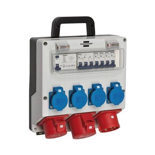 Wandmontage Verdeeldoos 4/32A IP44 4x LS 230V/16A 230V/16-0