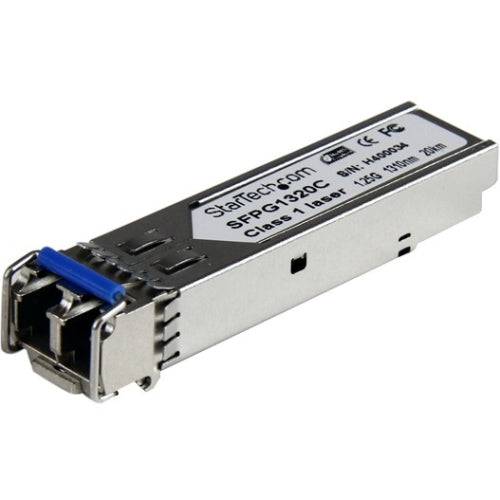 StarTech.com Cisco Compatibele Gigabit SFP Transceiver Module - SM LC - Mini-GBIC - Tot 20 km - 1310 nm (Mini-GBIC) 20km-0