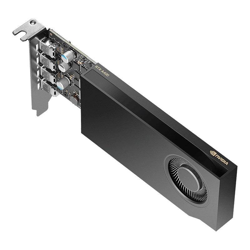 PNY NVIDIA RTX A400 - Grafische Kaart - 4GB GDDR6 - PCIe 4.0 x 8 - 4 x Mini DisplayPort (VCNRTXA400-PB)-4
