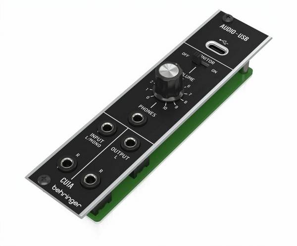 Behringer CU1A USB-C Audio-interface voor Eurorack Modulaire Synthesizers