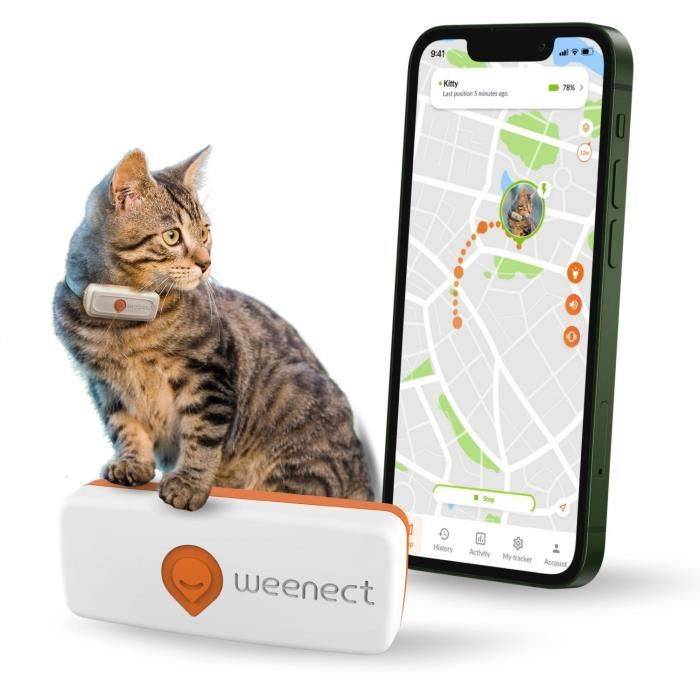 Weenect XS GPS Tracker voor Katten - Witte Editie 2023-1