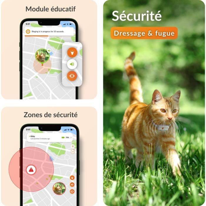 Weenect XS GPS Tracker voor Katten - Witte Editie 2023-4