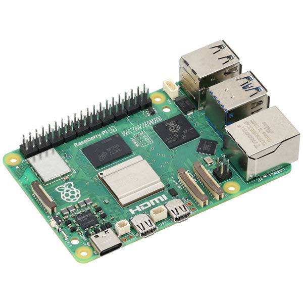 Raspberry Pi 5 Model B Single-board Computer Broadcom BCM2712 2,4 GHz RAM 8 GB 802.11a/b/g/n/ac Bluetooth 5.0 (SC1112)-0
