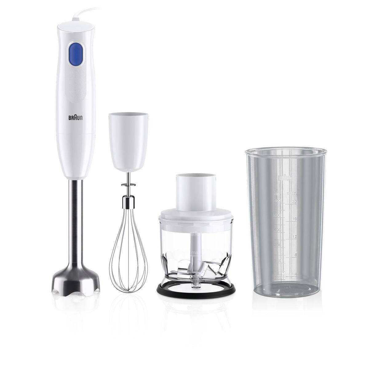 BRAUN MultiQuick 1 MQ10.202 M Hand Blender 450 W - Wit-0