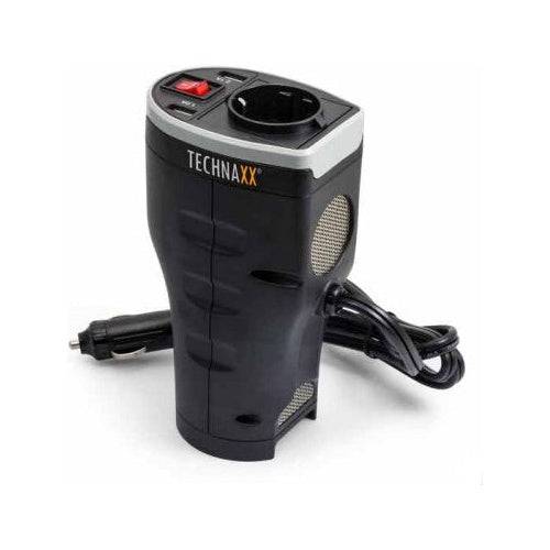 Technaxx DC naar AC Converter + Acculader 12 V 400 Watt Uitgangsverbindingen: 3 (4645)-0
