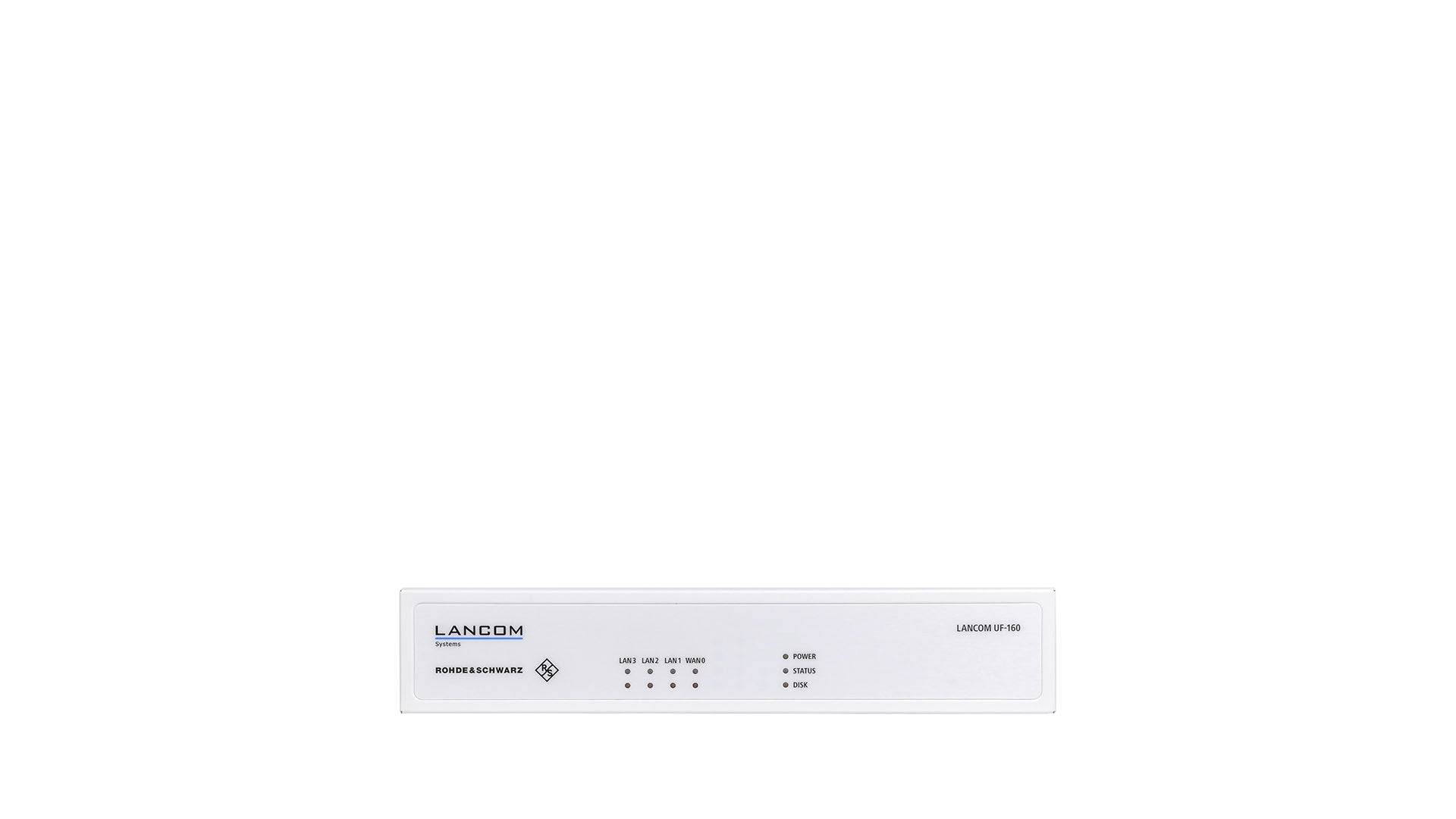 LANCOM R&S Unified Firewall UF-160 - Firewall - 4 Poorten - GigE (55012)-0